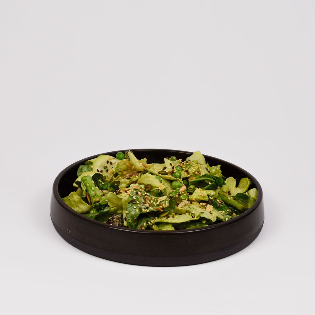 Green salad with vegetables Delivery, coffee shop, European